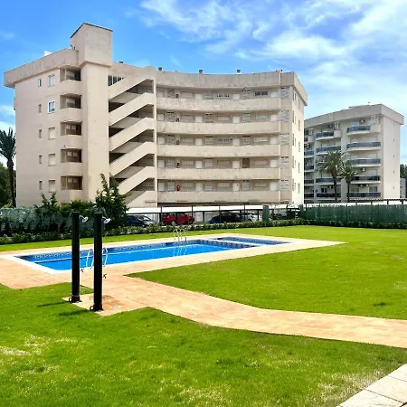 Con Piscina Y Jardin Espectacular Cala Sirenas - Nuevo Apartment